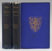 Scottish Exhibition Glasgow 1911 2x Volumes - “Palace of History- Catalogue of Exhibits” publ’d by