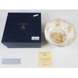 Bill Waugh Millennium Golf Collection Aynsley Bone China Bowl – ltd ed no. 5/2000 featuring Old