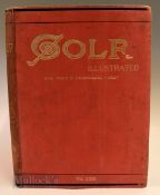Golf Illustrated 1905 – in publishers red and gilt cloth boards Vol. No XXIII from 30 December
