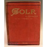 Golf Illustrated 1905 – in publishers red and gilt cloth boards Vol. No XXIII from 30 December