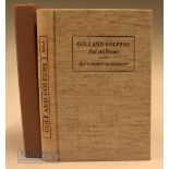 McPherson, J Gordon - “Golf And Golfers Past and Present” facsimile copy of the 1891 edition