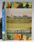 2x interesting Golf related railway books - Ian Nalder-“Scotland’s Golf in Days of Steam - a