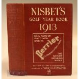 Nisbet’s Golf Year Book 1913 - Vol. 9 edited by Vyvyan G Harmsworth - published by James Nisbet & Co
