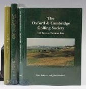 Important Golf Club and Society Histories – 2 signed (3) - John Behrend and John Graham “Golf at