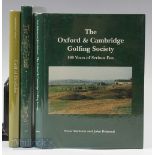 Important Golf Club and Society Histories – 2 signed (3) - John Behrend and John Graham “Golf at