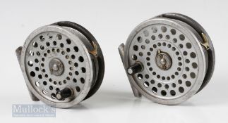 2x Hardy Marquis Alloy Fly Reels – 3 ½” 7# and 3 5/8” 8/9#, both run smooth with rear adjusters