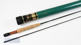 Orvis Clearwater Carbon Fly Rod 8ft 6in 2 piece line 5#, full flex 5.0, in mcb and tube