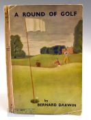 Darwin, Bernard - “A Round of Golf” publ’d 1937 (3rd ed) with the original colour pictorial wrappers