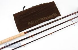 Normark Gold Medallion Salmon Fly Rod 13ft 3 piece, GMSF 1563, line 9/10#, shows light use, in mcb
