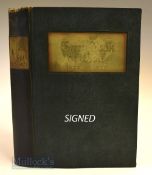 Roberts, Henry (Bobs) signed - rare – “The Green Book of Golf 1925 - 1926” bound in the original