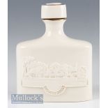 Bill Waugh Royal St George 1993 Open Golf Championship Whisky Decanter with matt relief image of