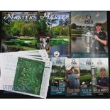 2017 The Masters (Winner Garcia) and PGA Programmes and Drawsheets appear in good condition