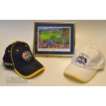 Collection of 2008 Ryder Cup Commemorative items – to incl Leroy Neiman Small Official Ryder Cup