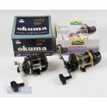 2x Sea Reels – Cormoran Seacor L-C reel with line counter in original box with light signs of use,