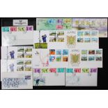Collection of Channel Islands First Day Covers incl Isle of Man, Guernsey, Alderney, Royal Jersey GC