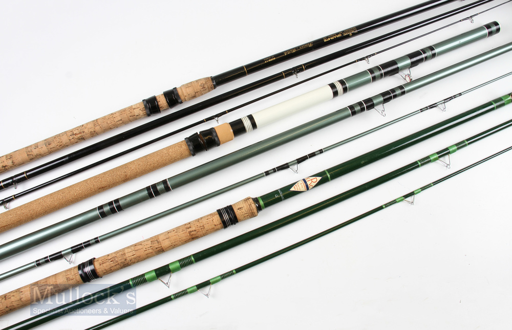 Daiwa Sensor Match Graphite SGEM-13 13ft 3 Piece Rod with lined butt / tip ring in mcb, together