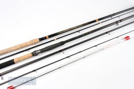 Shakespeare Quo Heavy Feeder 1861-360 Rod 3.6m 3 piece with 2 medium / heavy glass tips, in mcb,