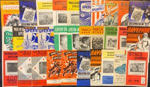 Speedway League and Cup Programmes from 1960-1963 to Include Teams of Belle Vue, Coventry, New