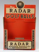Interesting Radar Golf Ball Shop Display Stand – to hold golf ball cartons – overall 11.25” x 7.