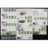 Scottish Open Golf Venues - Collection of Royal Mint First Day Covers featuring 1994 Royal Troon,