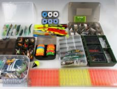 Large Box of Fishing Lures, Hooks and Rigs very good conditions, most unused