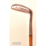 Interesting Forgan St Andrews “P A Vaile Stroke Saver” chipper – wide broad sole head and fitted