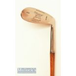 Superb Cochrane Edinburgh Junior mammoth niblick head measures 4.25” x 3” fitted with the original