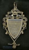 Scarce 1892 The George Golf Club “Scratch Medal” Silver Medal - the home course being Musselburgh