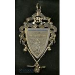 Scarce 1892 The George Golf Club “Scratch Medal” Silver Medal - the home course being Musselburgh