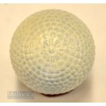 Good St Mungo Golf Co. Glasgow The Colonel bramble pattern guttie golf ball – with good pole marks