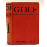 Massy, Arnaud - “Golf” 1st English Translation 1914 by A R Allison publ’d Methuen & Co London, in