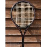 Large Dunlop Advertising Display Squash Racket Max 600i Used for Display at the c1980s Squash