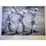 Michael Field (BA) Artist signed ltd ed golf print of Ben Hogan – titled ‘Ben Hogan – 1953 Open