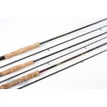 3x Rods – Daiwa Graphite CF98-9H Trout Fly Rod 9ft 2 piece, line 5/7# made in Scotland, in cloth