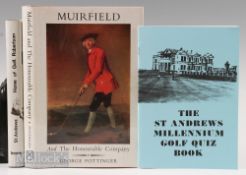 2x Scottish Open Golf Championship Club Histories and one other (3) George Pottinger-“Muirfield