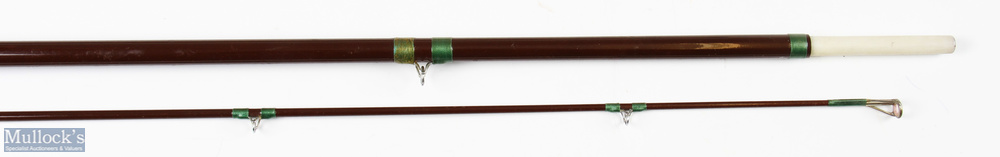 Hardy Alnwick Mooching Hollow Glass 10ft 2 piece Rod with sliding reel rings, in mcb - Image 2 of 2