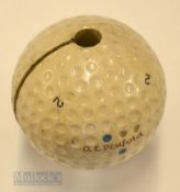 Original A E Penfold Oversize Rubber Dimple Golf Ball Warm Up Practice Aid - which is attached to