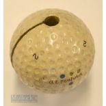 Original A E Penfold Oversize Rubber Dimple Golf Ball Warm Up Practice Aid - which is attached to