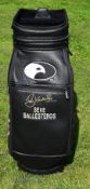Severiano Ballesteros Signed Callaway Sponsored Tour Golf Bag – full size tournament golf bag signed