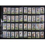 Complete Set of 1931 WA & AC Churchman ‘Prominent Golfers’ Cigarette cards (50/50) - caricatures