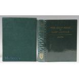 Kerr, John - “The Golf Book of East Lothian” privately re-printed 1987, ltd ed No 86/500,