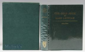 Kerr, John - “The Golf Book of East Lothian” privately re-printed 1987, ltd ed No 86/500,