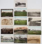 12x Various Scottish related Golf Postcards incl Bruntsfield Short Hole Championship 1st Tee early