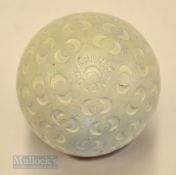 Good St Mungo Golf Co. Glasgow ‘Arch Colonel’ half-moon crescent rubber core golf ball c1912 –