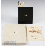 Riley, Harold (Signed) – “Sketches from the Belfry” Ltd Ed 190/200 Book 1st ed 1993 Deluxe Leather