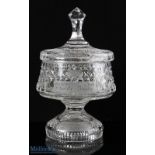 The Ritz Club Charity Trophy Awarded to Gordon Brand Jnr a Waterford crystal vase and cover engraved