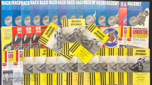 Speedway League and Cup Programmes From 1969-7191 to Include Teams of Wolverhampton, Belle Vue,