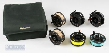 Reel and Spool Selection with Wychwood Case – LA Scorpion Economy composite 5/6/7# 3 3/8” fly reel