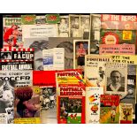 Box of Mixed sports Programmes and Ephemera to include Football, Rugby Union, Boxing, Ice Hockey,