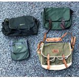 Mixed Selection of Assorted Bags (4) – incl Orvis small storage bag approx. 10” by 8”, appears